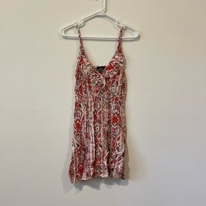 Angie Aztec pattern sun dress